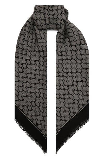Шерстяная шаль GUCCI, арт. 777039/3GAMX, фото 1