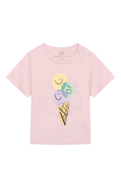 Хлопковая футболка STELLA MCCARTNEY, арт. TW8171