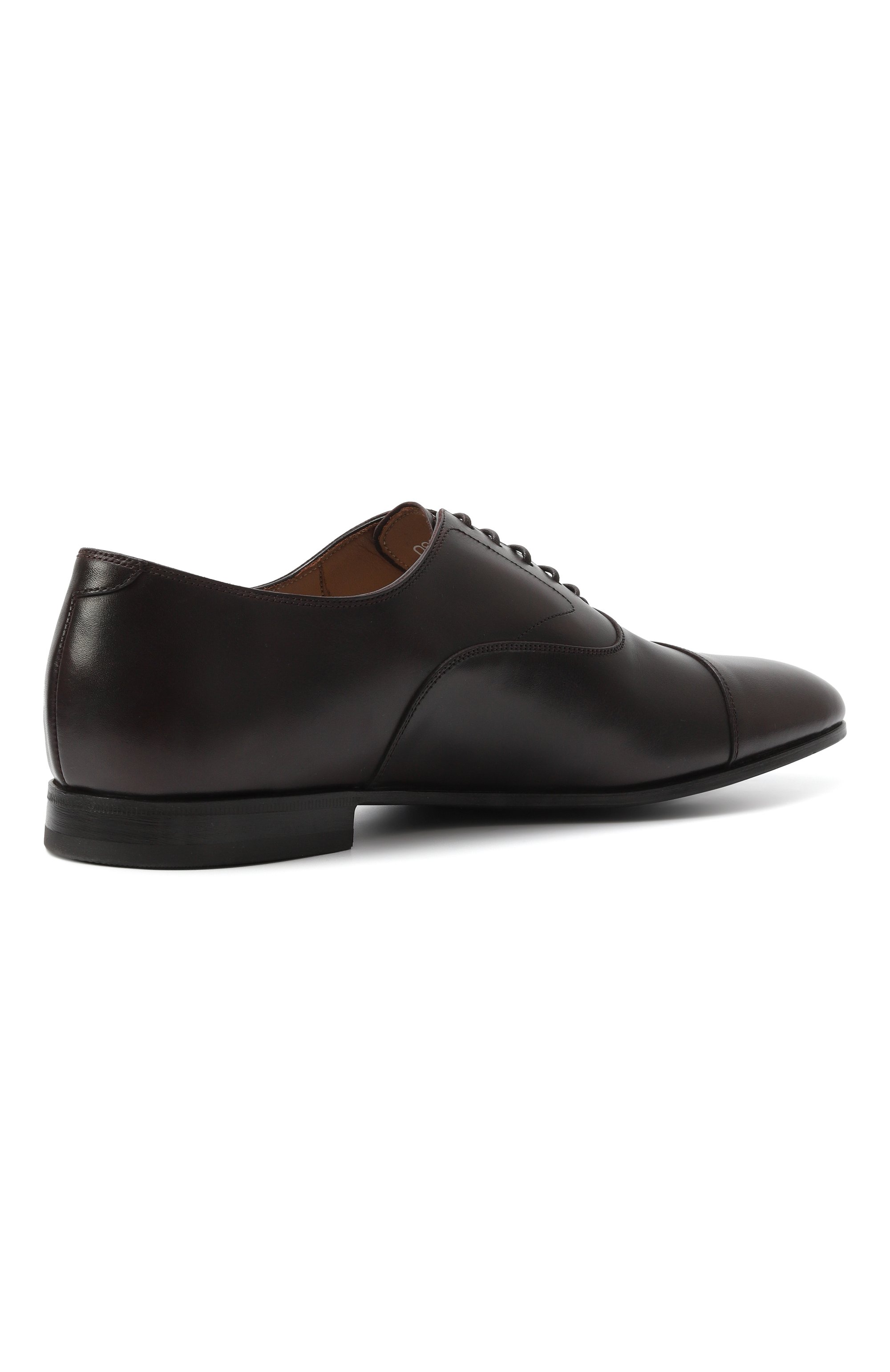 Кожаные оксфорды W.GIBBS, арт. 0801045/C0RTINA, фото 5