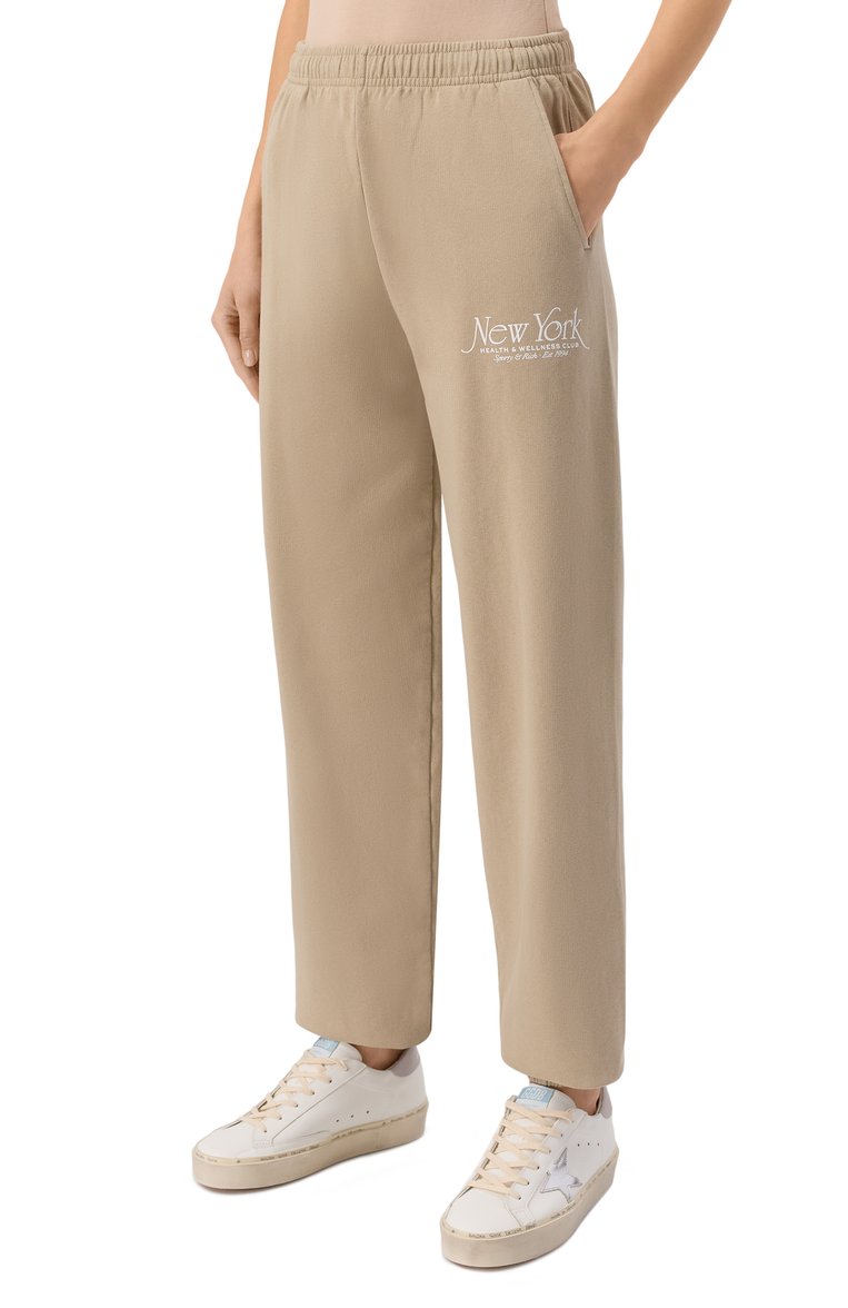 Хлопковые джоггеры SPORTY AND RICH, арт. PA036622508GY15, фото 1