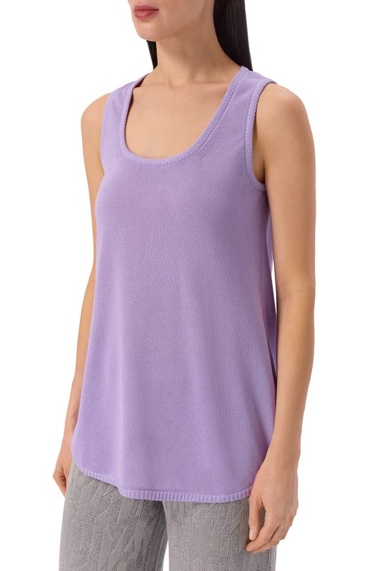 Топ из вискозы Freeage S26.TP104.7000.701 Сиреневый  S26.TP104.7000.701 Фото 3