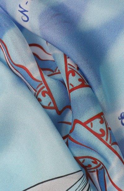 Шелковый платок алые паруса GOURJI, арт. 91120537/4451172, фото 4