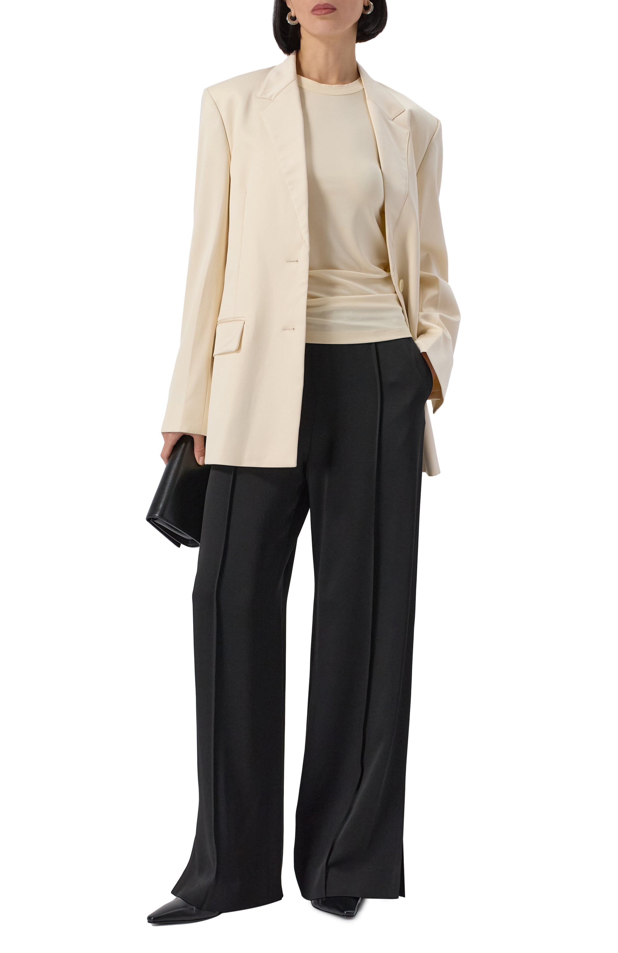 Жакет из вискозы и хлопка TOTEME, арт. 253-WRZ0054-FB0390, фото 2