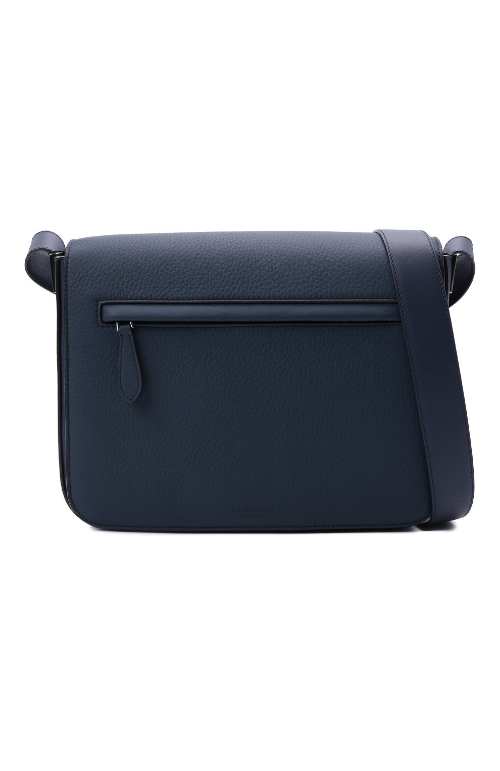 Кожаная сумка BURBERRY синего цвета по цене 178500 руб., арт. 8043700, фото 5 Кожаная сумка BURBERRY, арт. 8043700, фото 5