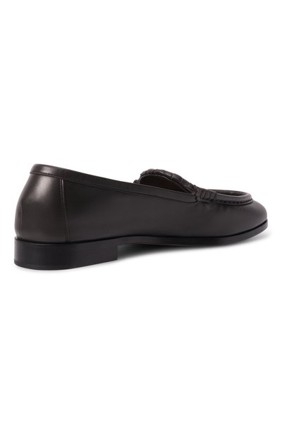 Кожаные лоферы silenzio BOTTEGA VENETA, арт. 876082/VBSD0_001, фото 4