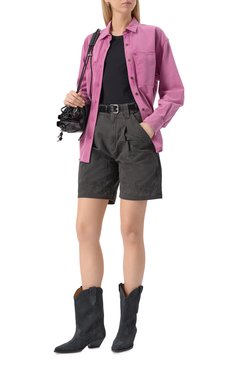 Хлопковая рубашка ISABEL MARANT ETOILE, арт. CH0206FA/C1N06E, фото 2