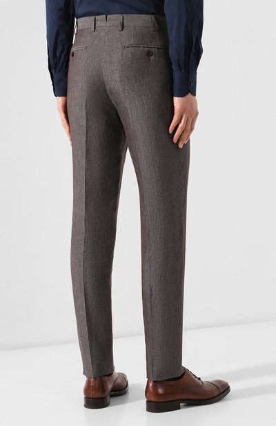 Льняные брюки PAL ZILERI, арт. 03110--K---54103, фото 4