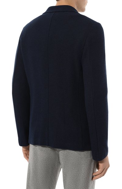 Пиджак из шерсти и хлопка HARRIS WHARF LONDON, арт. C8Z22MGU, фото 4