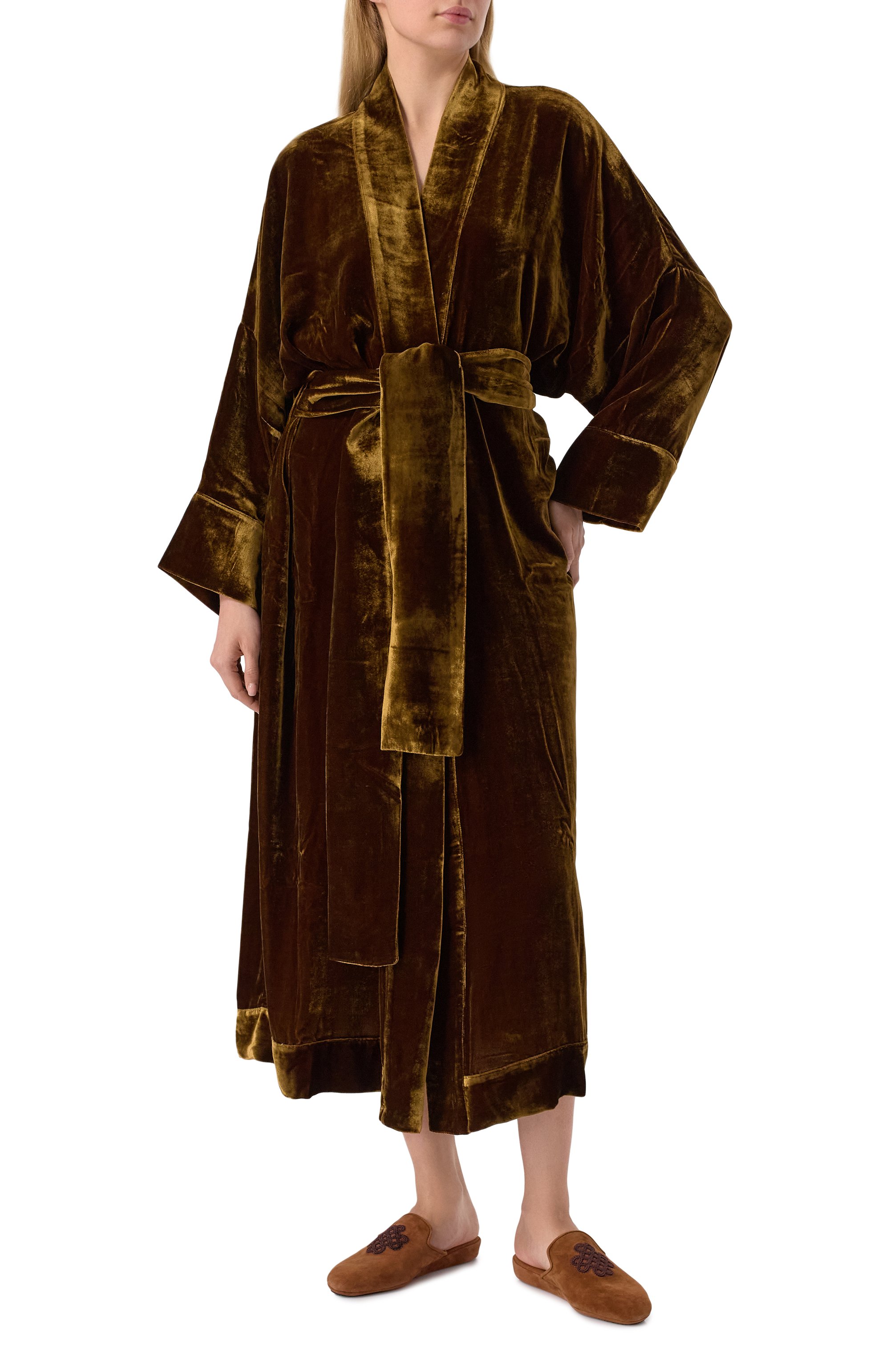Бархатный халат ASCENO, арт. RS25_T028F40, фото 2