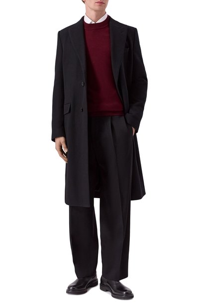 Мужское пальто из шерсти и кашемира DOLCE & GABBANA, арт. G036IT/HUMJ2