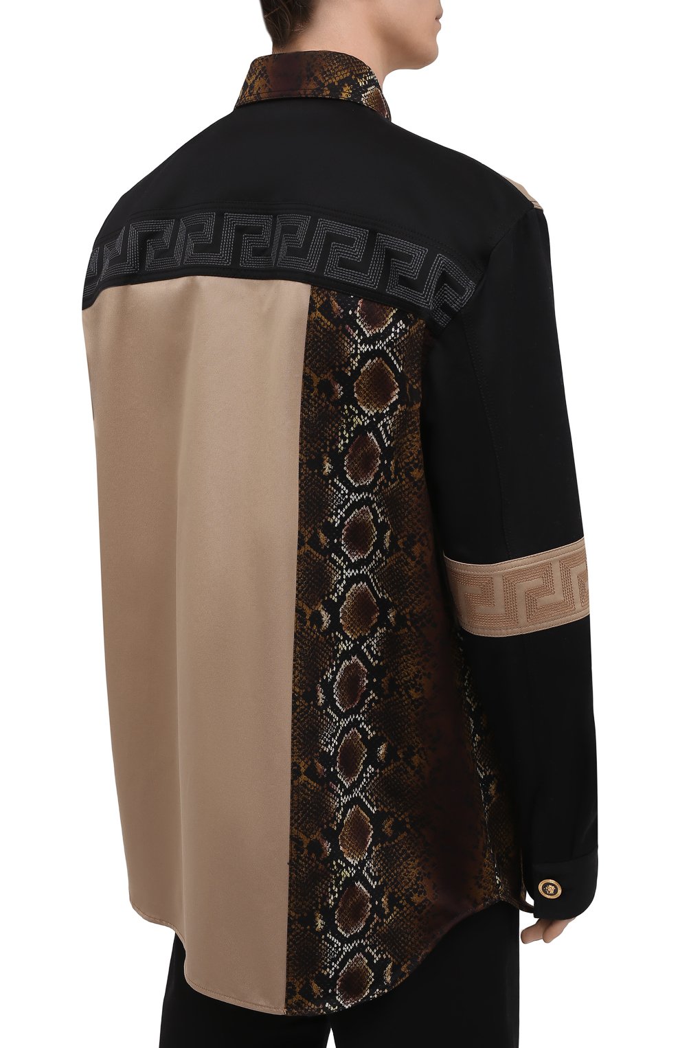 Хлопковая рубашка VERSACE, арт. A88355/A229958, фото 4