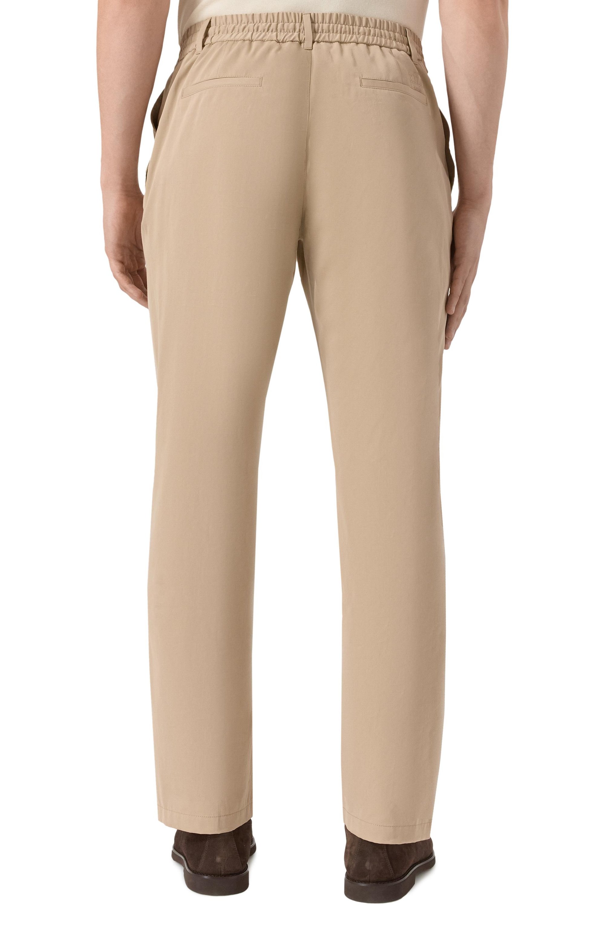 Брюки из хлопка и шелка ZILLI, арт. CP201CM010790043U/66, фото 4