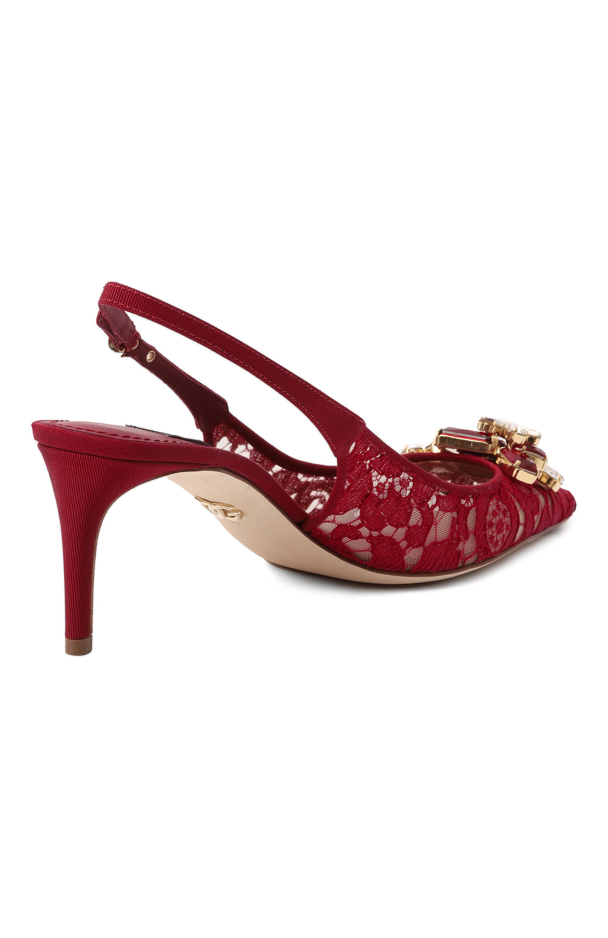 Текстильные туфли rainbow 60 DOLCE & GABBANA, арт. CG0711/AQ074, фото 5