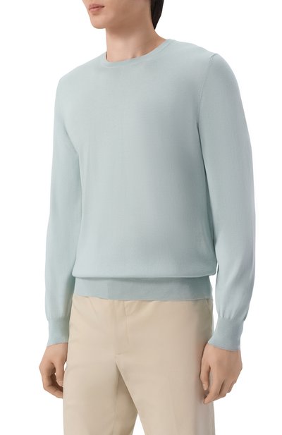 Джемпер из шелка и хлопка GRAN SASSO, арт. 43167/16290, фото 3