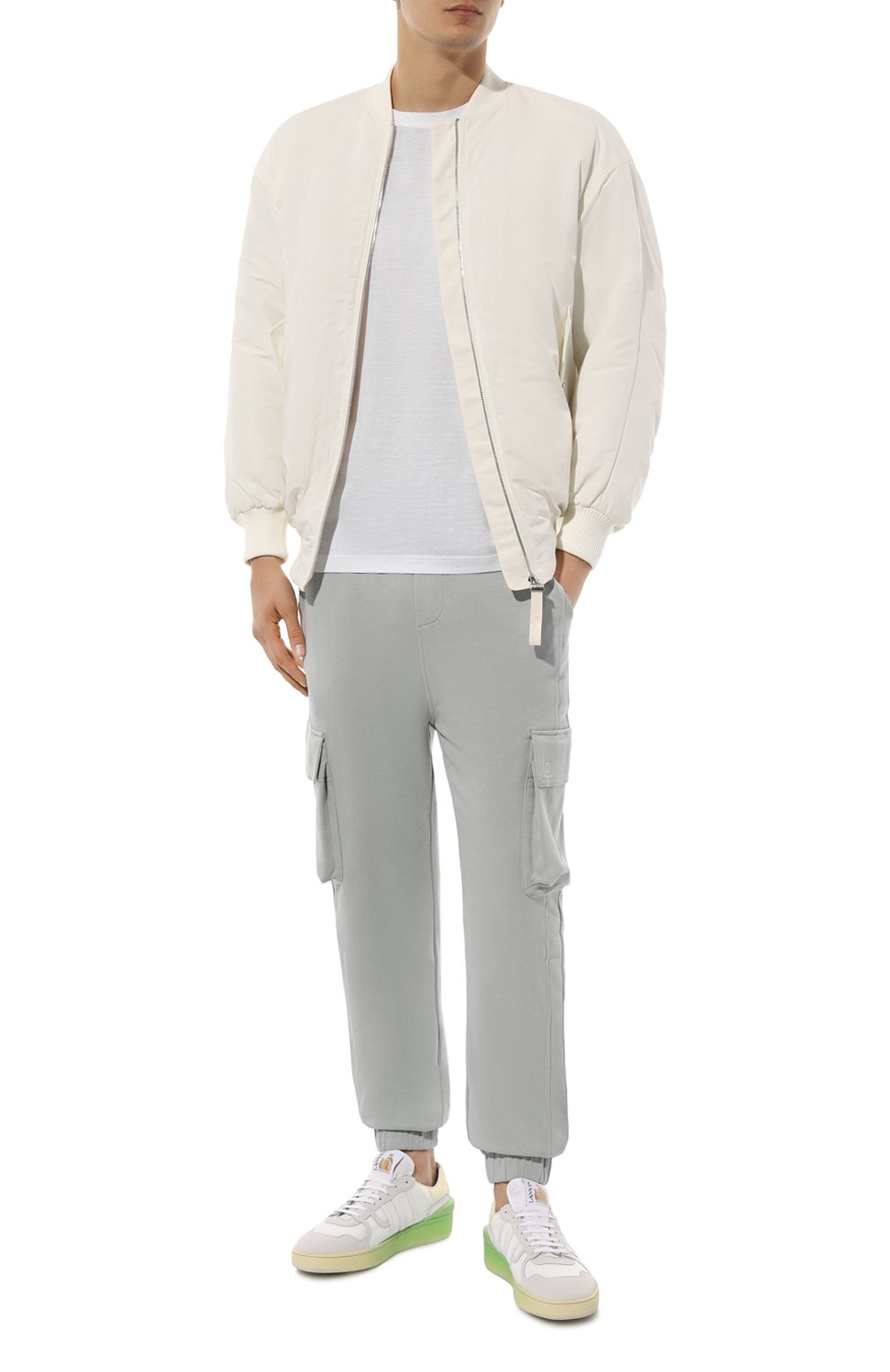 Хлопковые джоггеры BALMAIN, арт. DH10B295/BC64, фото 2