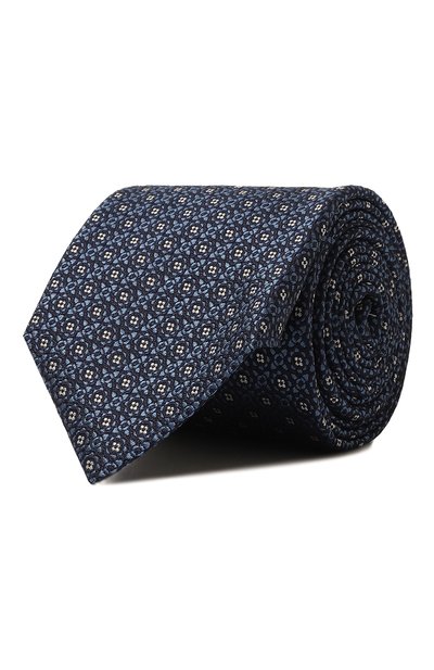 Мужской шелковый галст ук CANALI, арт. 18/HJ03928
