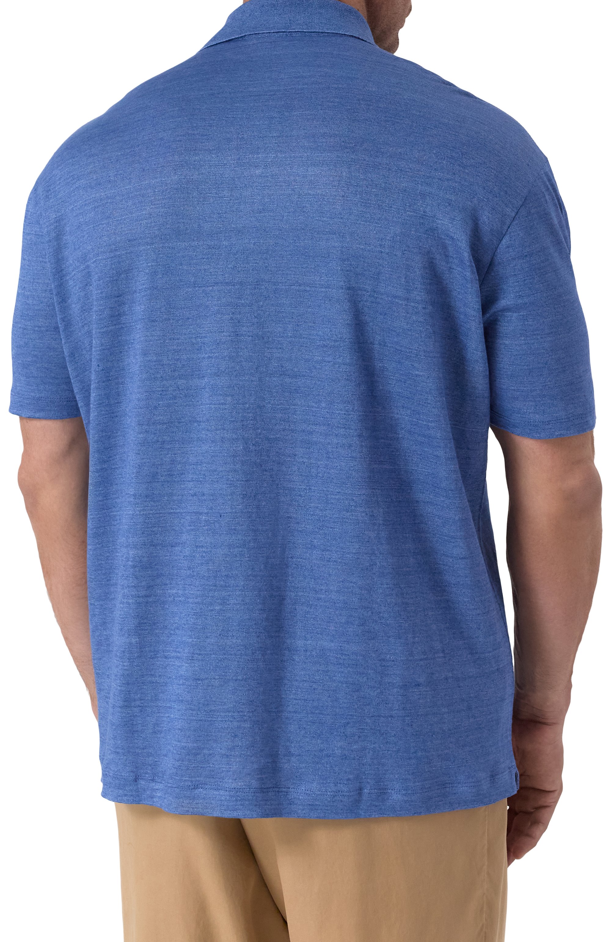 Льняное поло PAUL&SHARK, арт. 25411243/4XL, фото 4