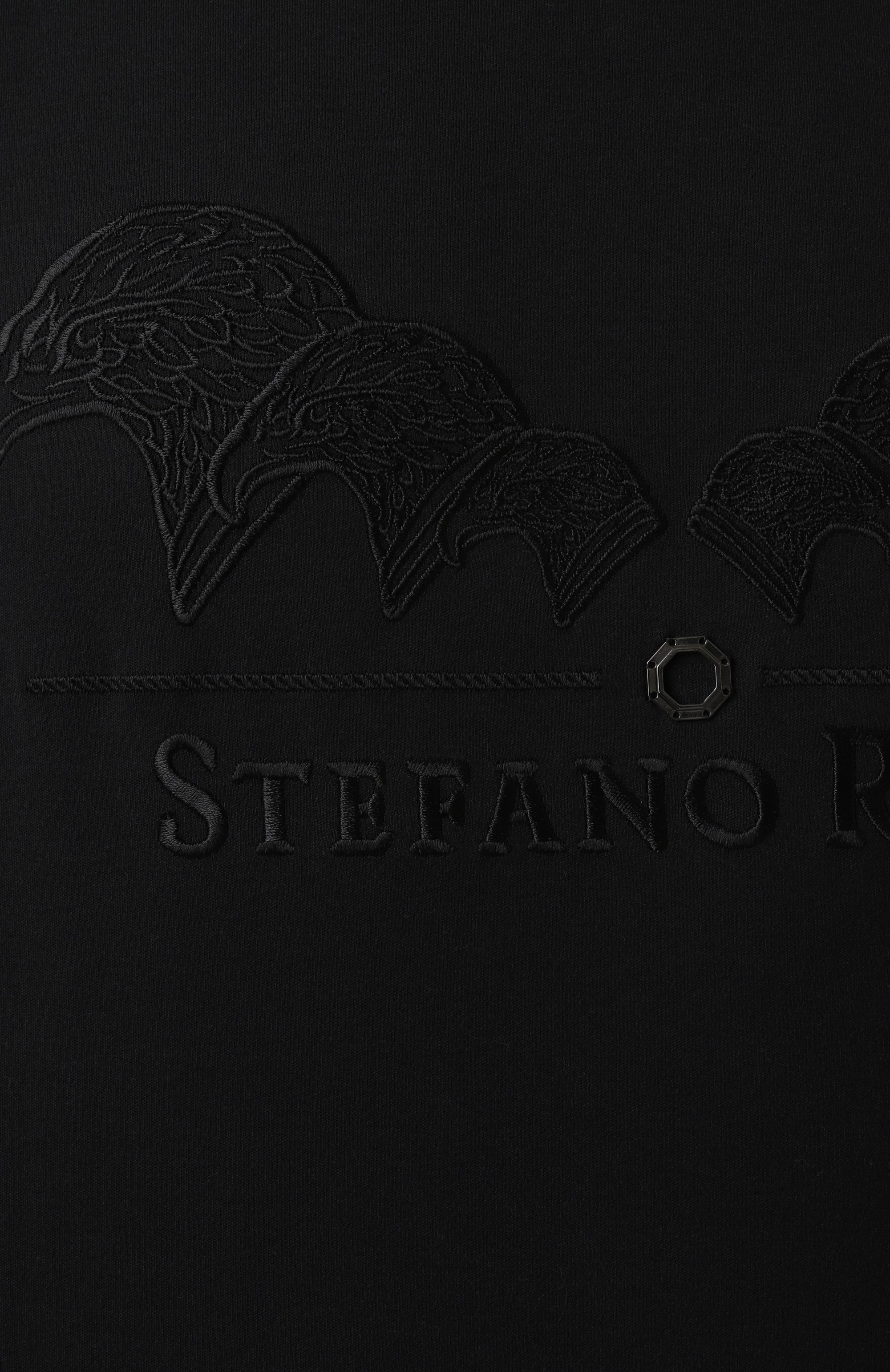 Хлопковая футболка STEFANO RICCI, арт. MNH5103980/LUXT, фото 6