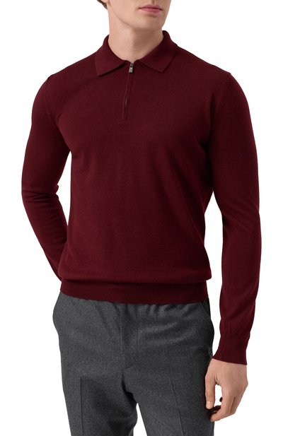 Шерстяное поло CORNELIANI, арт. 26M50F-2625100, фото 3