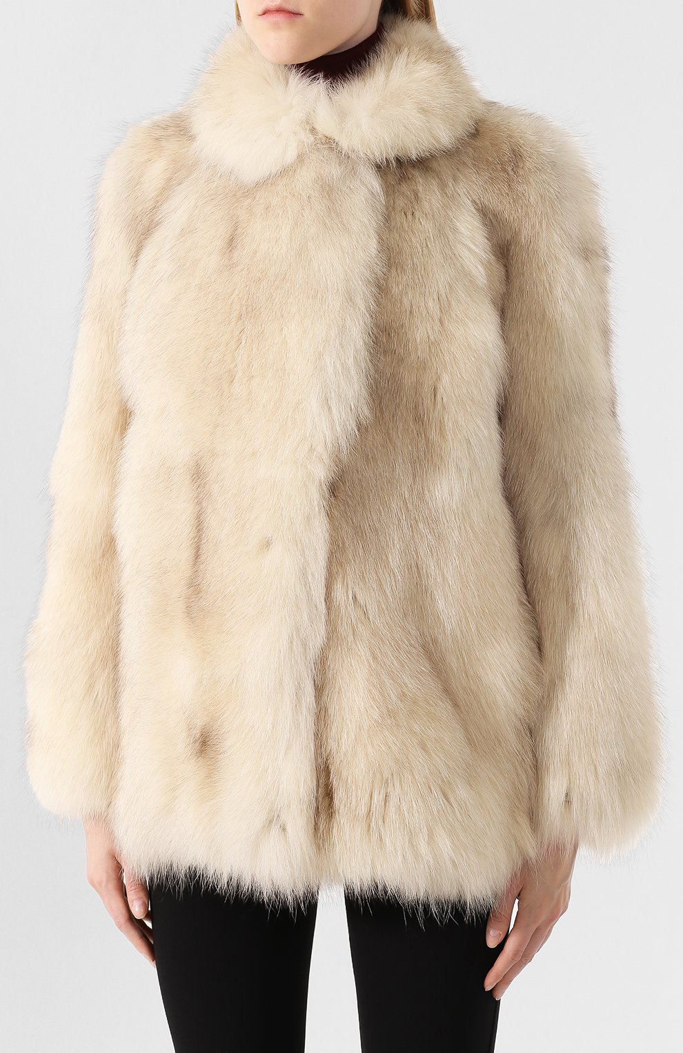 Шуба из меха песца SPRUNG, арт. MESA/SP19-10, фото 3