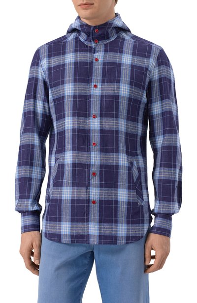 Льняная рубашка KITON, арт. UMCMARH0926701, фото 3