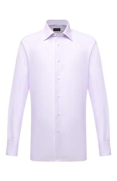 Хлопковая сорочка ZEGNA, арт. 301623/9MS0PA, фото 1