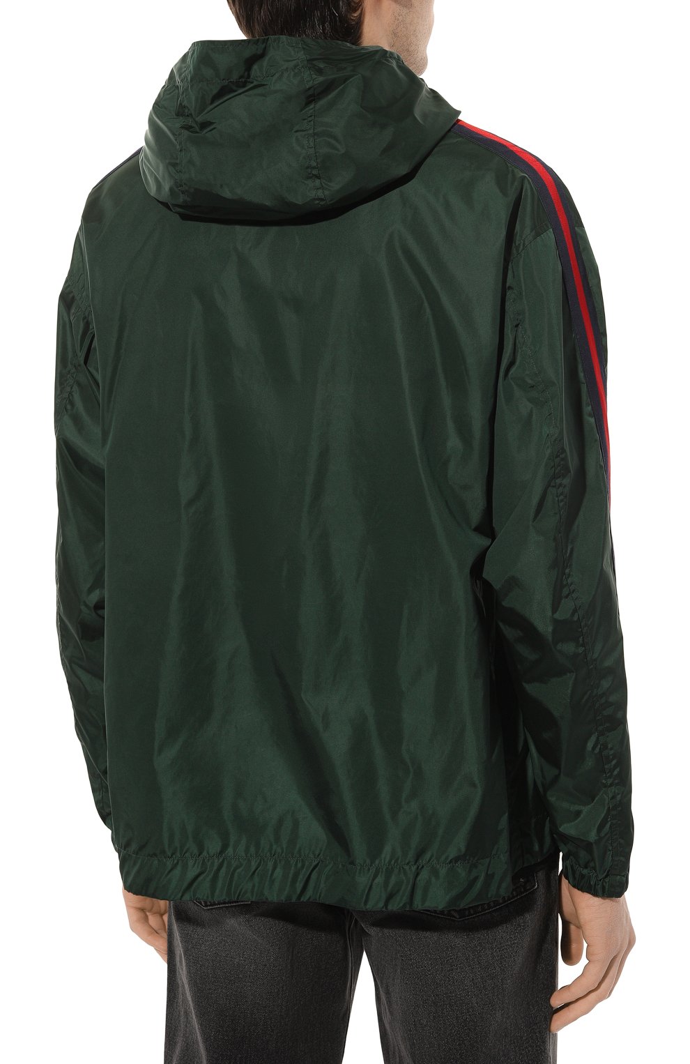 Анорак GUCCI зеленого цвета по цене 172800 руб., арт. 654827 ZAGVU, фото 4 Анорак GUCCI, арт. 654827 ZAGVU, фото 4