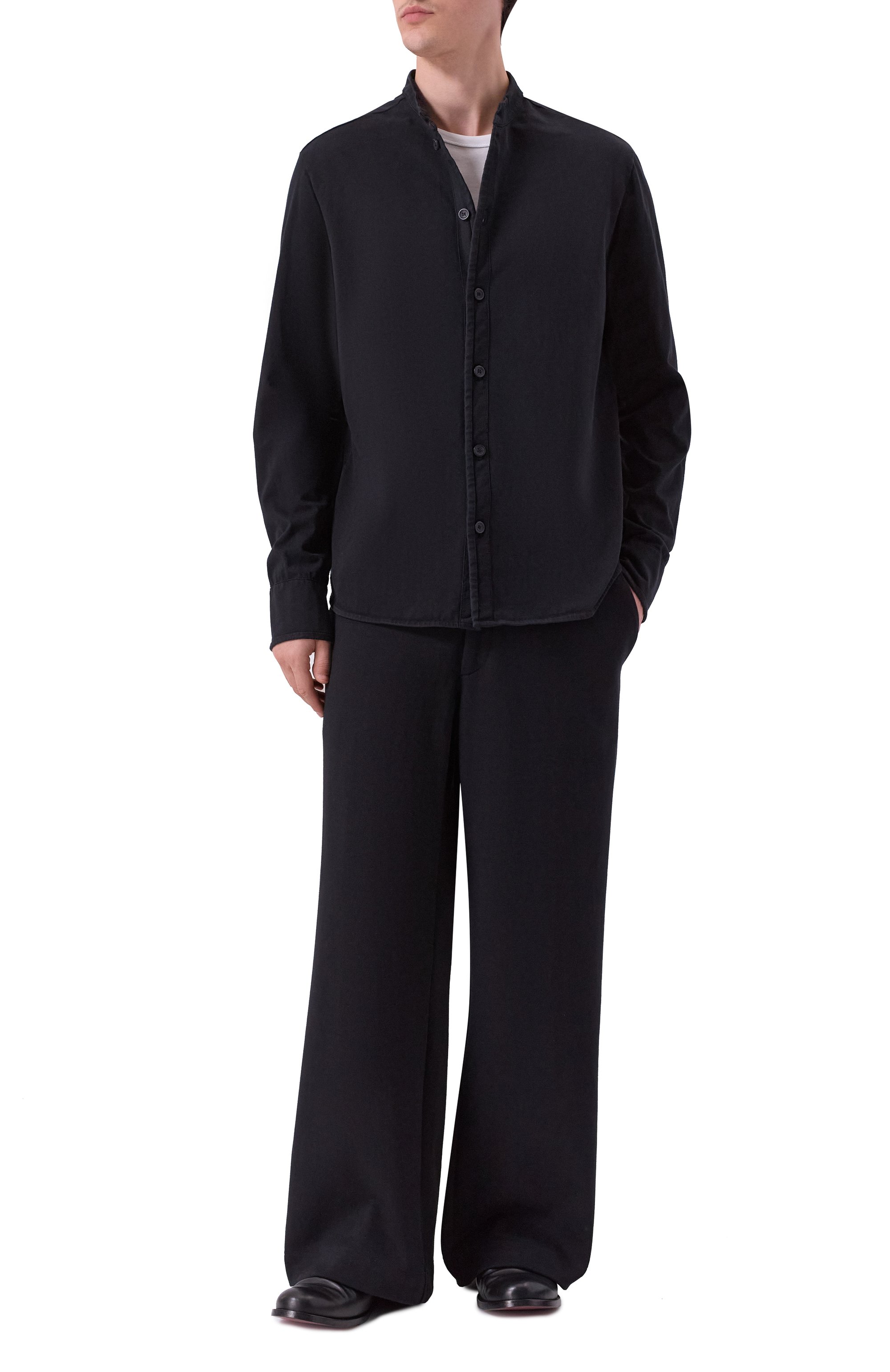 Хлопковая рубашка HANNES ROETHER, арт. TRI29SEY.211.242.215, фото 2