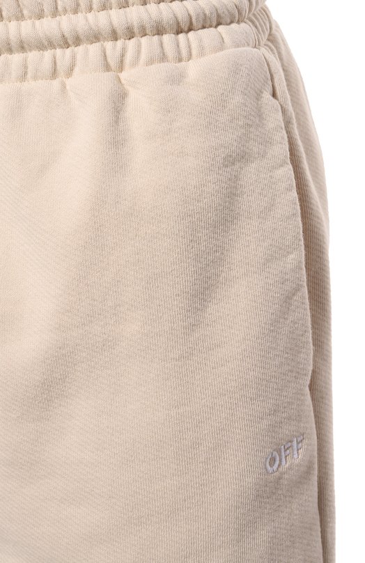 

Хлопковые шорты Off-White, Кремовый