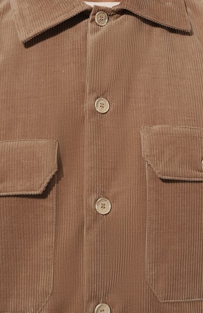 Вельветовая рубашка BRUNELLO CUCINELLI, арт. MY631B2338, фото 5