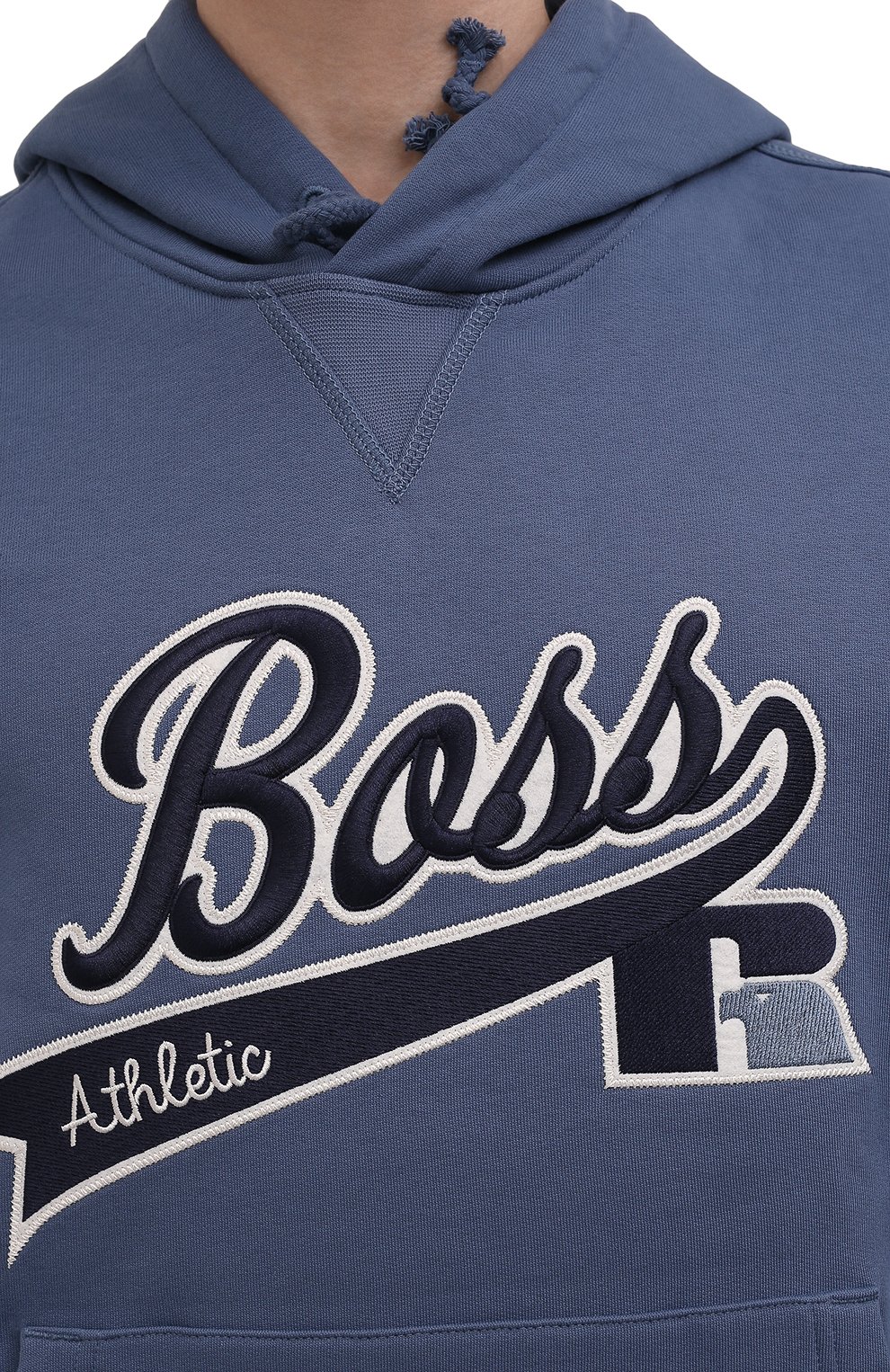 Хлопковое худи boss x russell athletic BOSS, арт. 50463556, фото 5