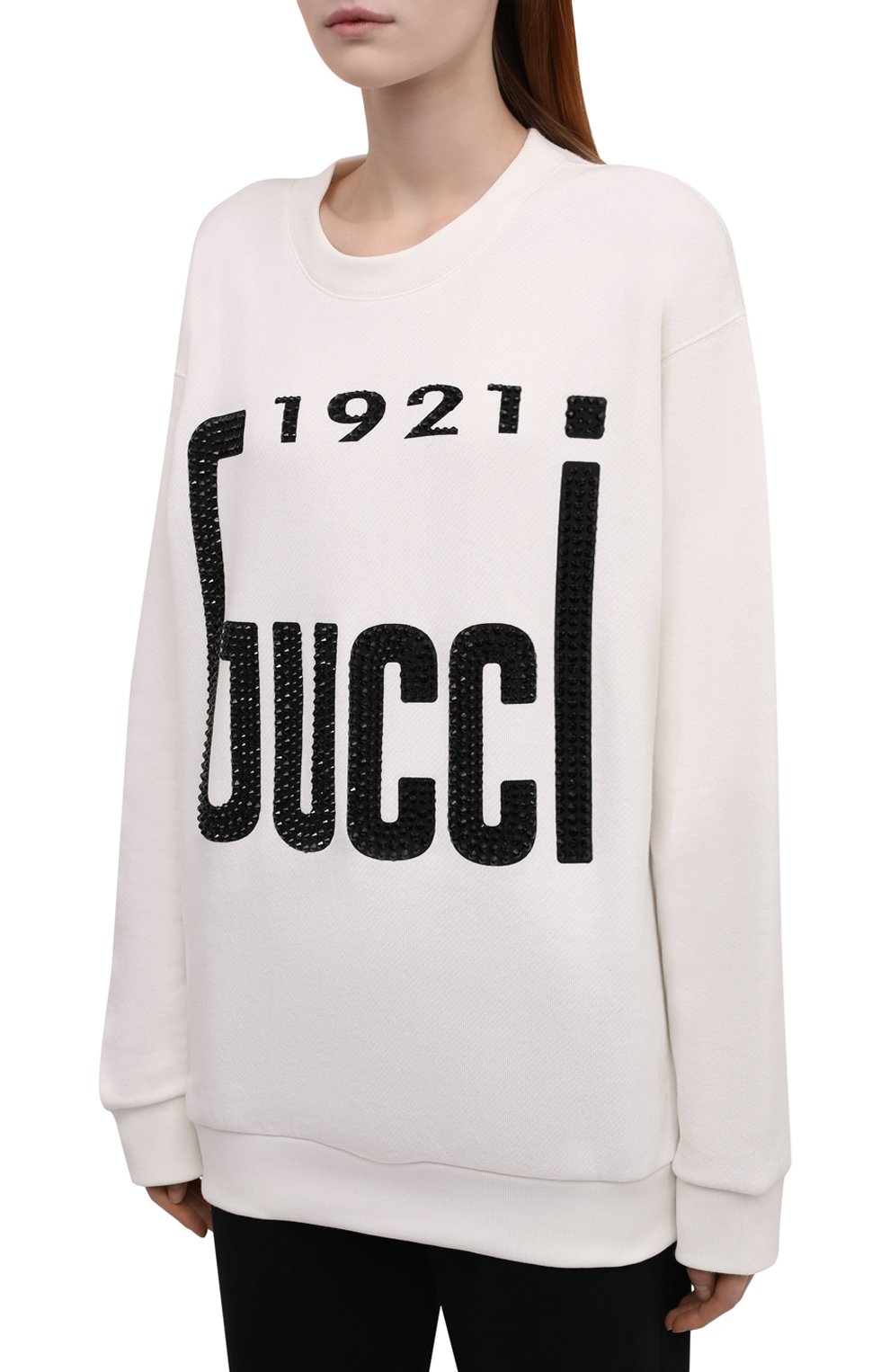 Хлопковый свитшот GUCCI, арт. 617964/XJDZE, фото 3