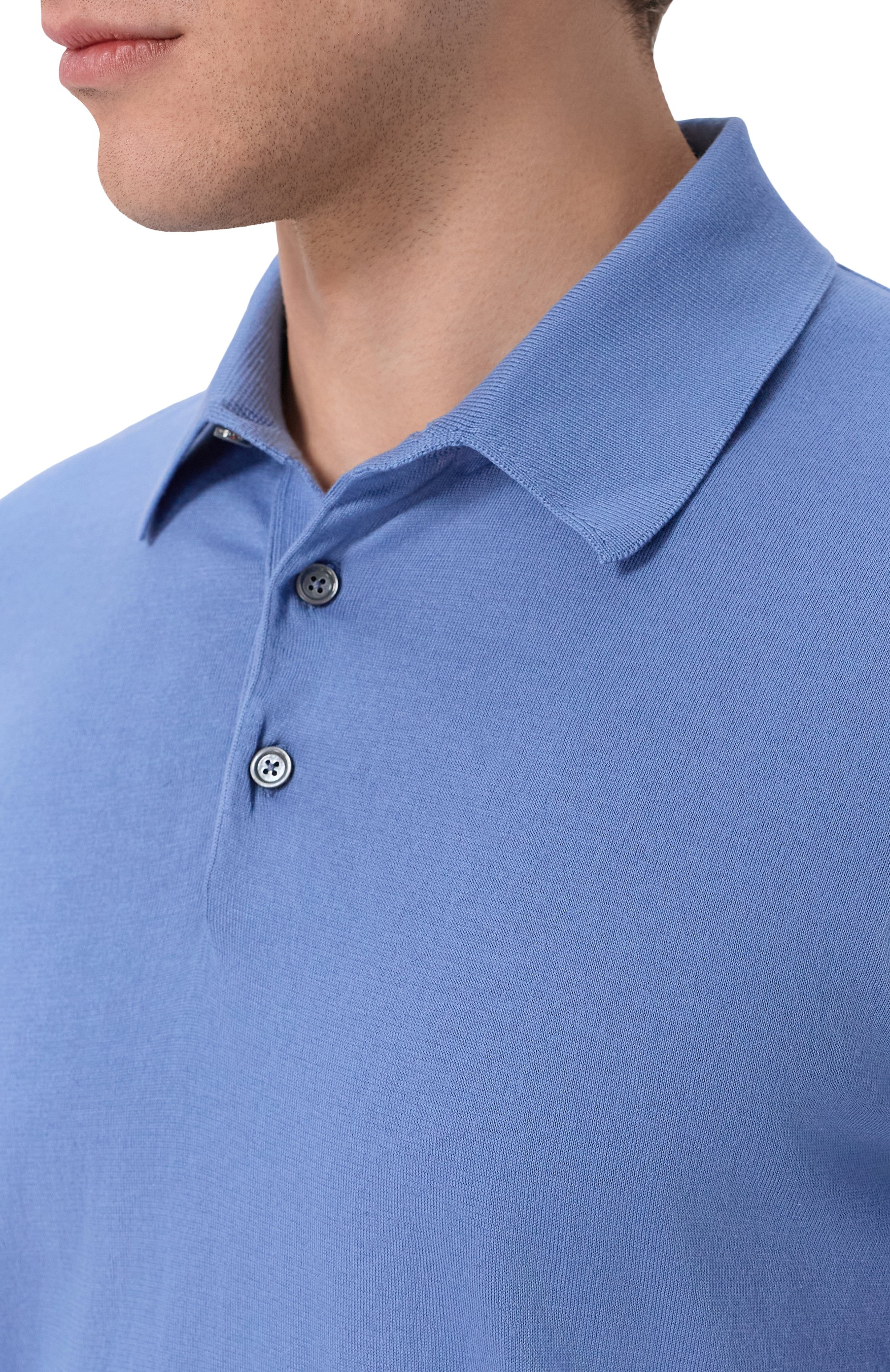 Хлопковое поло KITON, арт. UMKXX33, фото 5