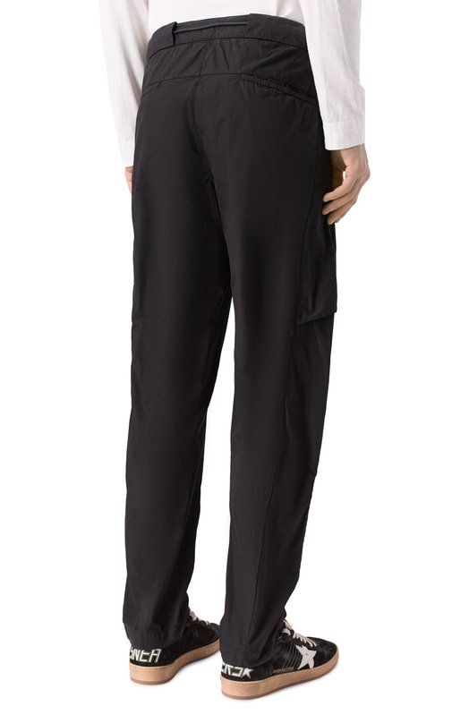 Хлопковые брюки-карго Transit CFUTRCB115 Чёрный  CFUTRCB115 Фото 4