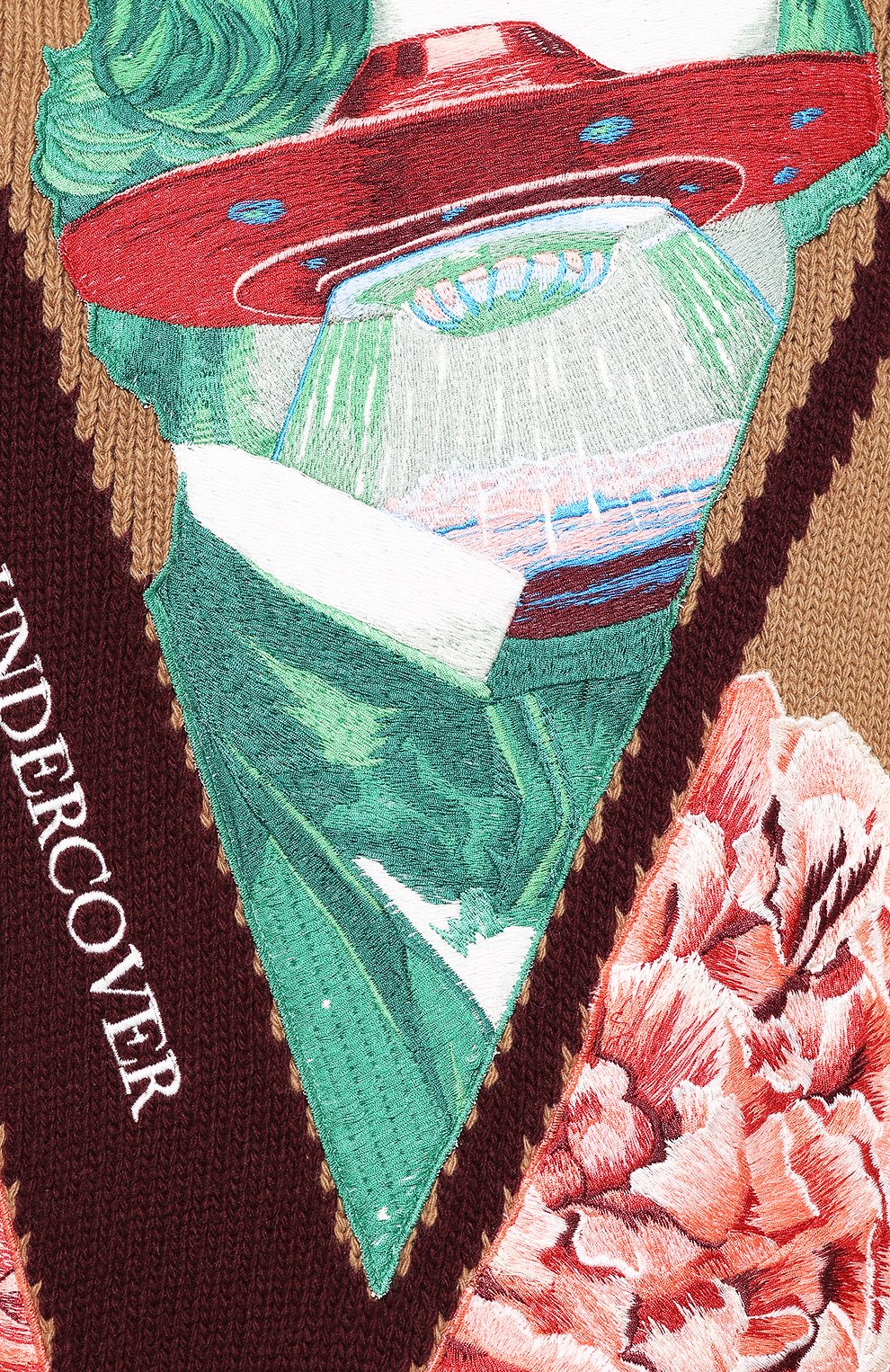 Шерстяной свитер valentino x undercover VALENTINO, арт. SV0KC06E5S2, фото 5