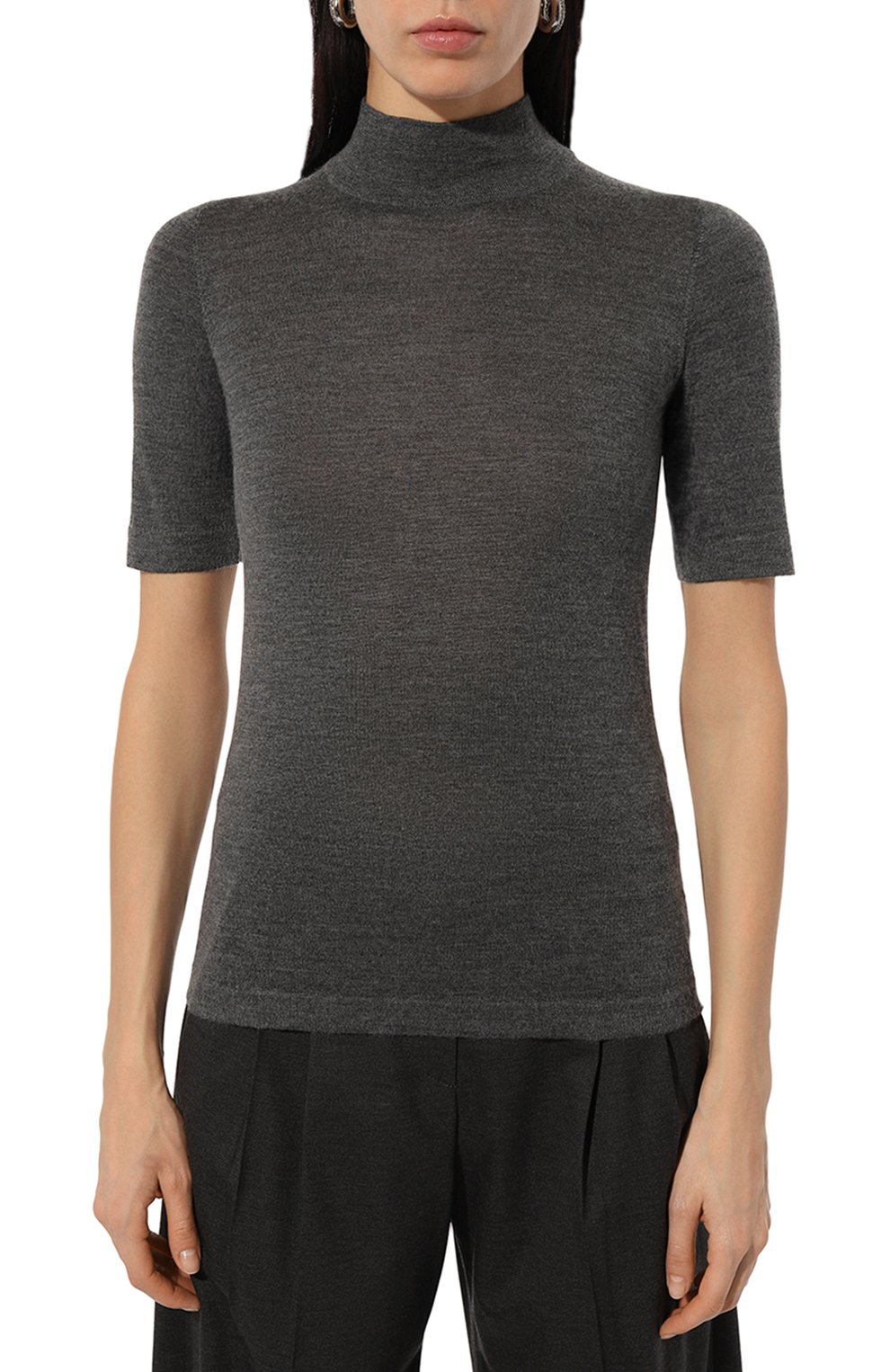 Водолазка из кашемира и шелка BRUNELLO CUCINELLI, арт. M13800004, фото 3