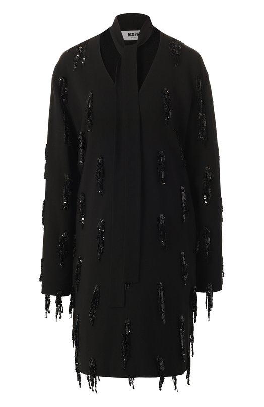 

Платье из вискозы MSGM, Чёрный