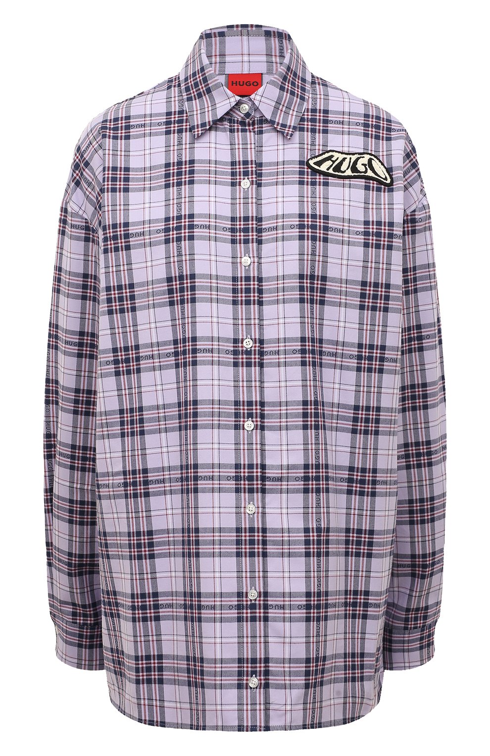 Хлопковая рубашка HUGO, арт. 50494641, фото 1
