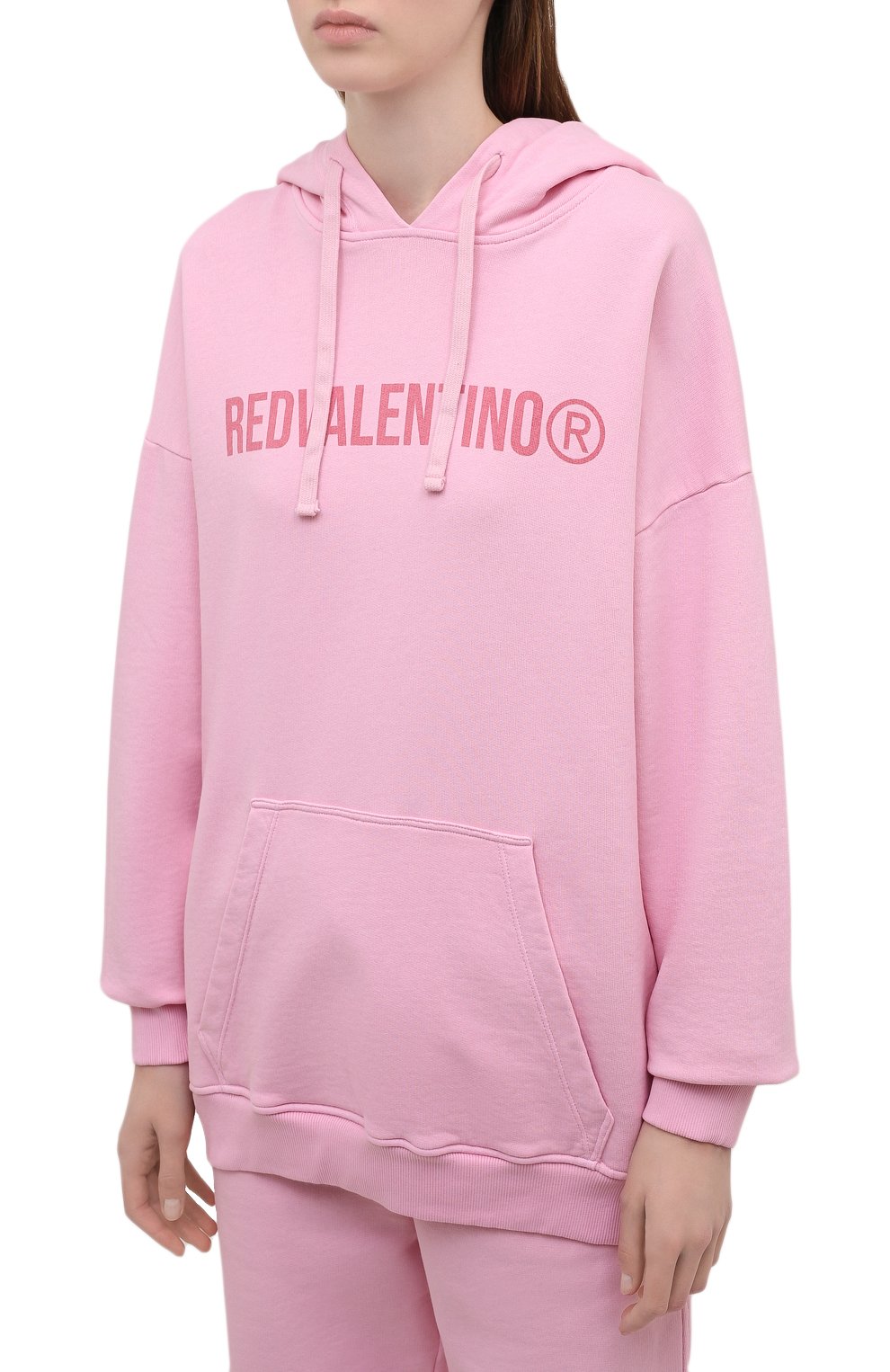 Хлопковое худи REDVALENTINO, арт. XR3MF09Q/6CW, фото 3