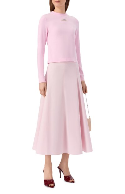 Хлопковый лонгслив JACQUEMUS, арт. 24ETSW00155/AJ00124, фото 2