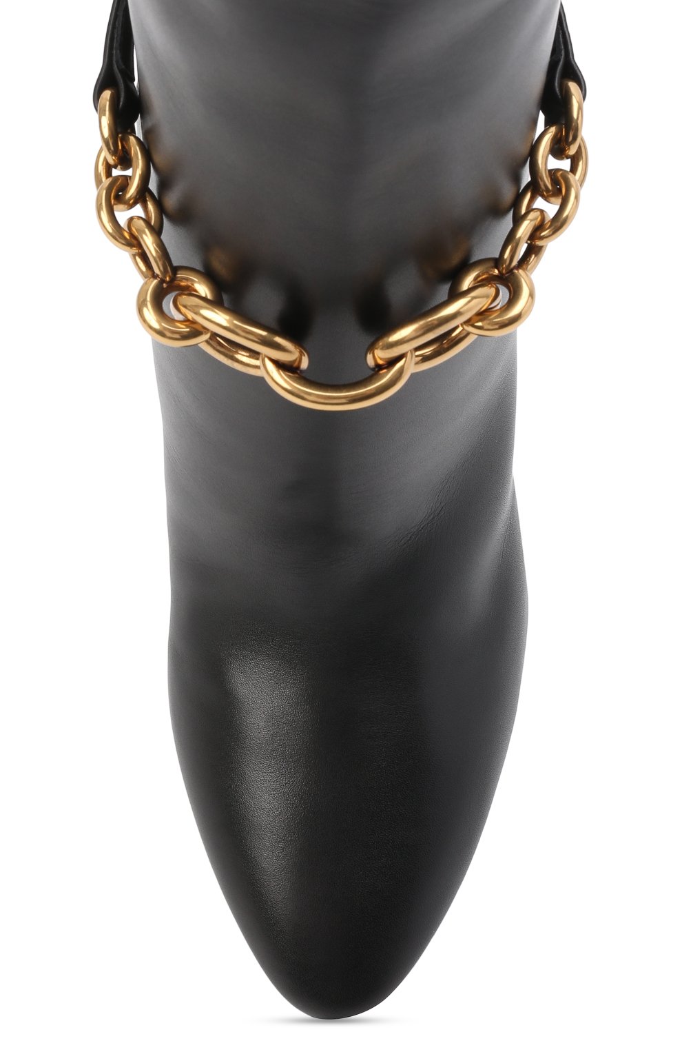 Кожаные сапоги le maillon 95 SAINT LAURENT, арт. 670254/2W700, фото 6