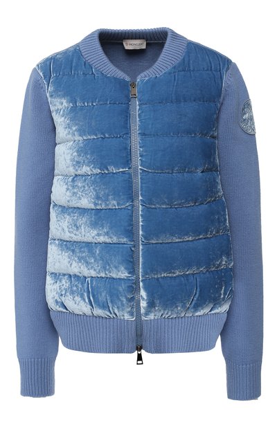 Женский бомбер из смеси шерсти и кашемира MONCLER, арт. D2-093-94908-00-948AE