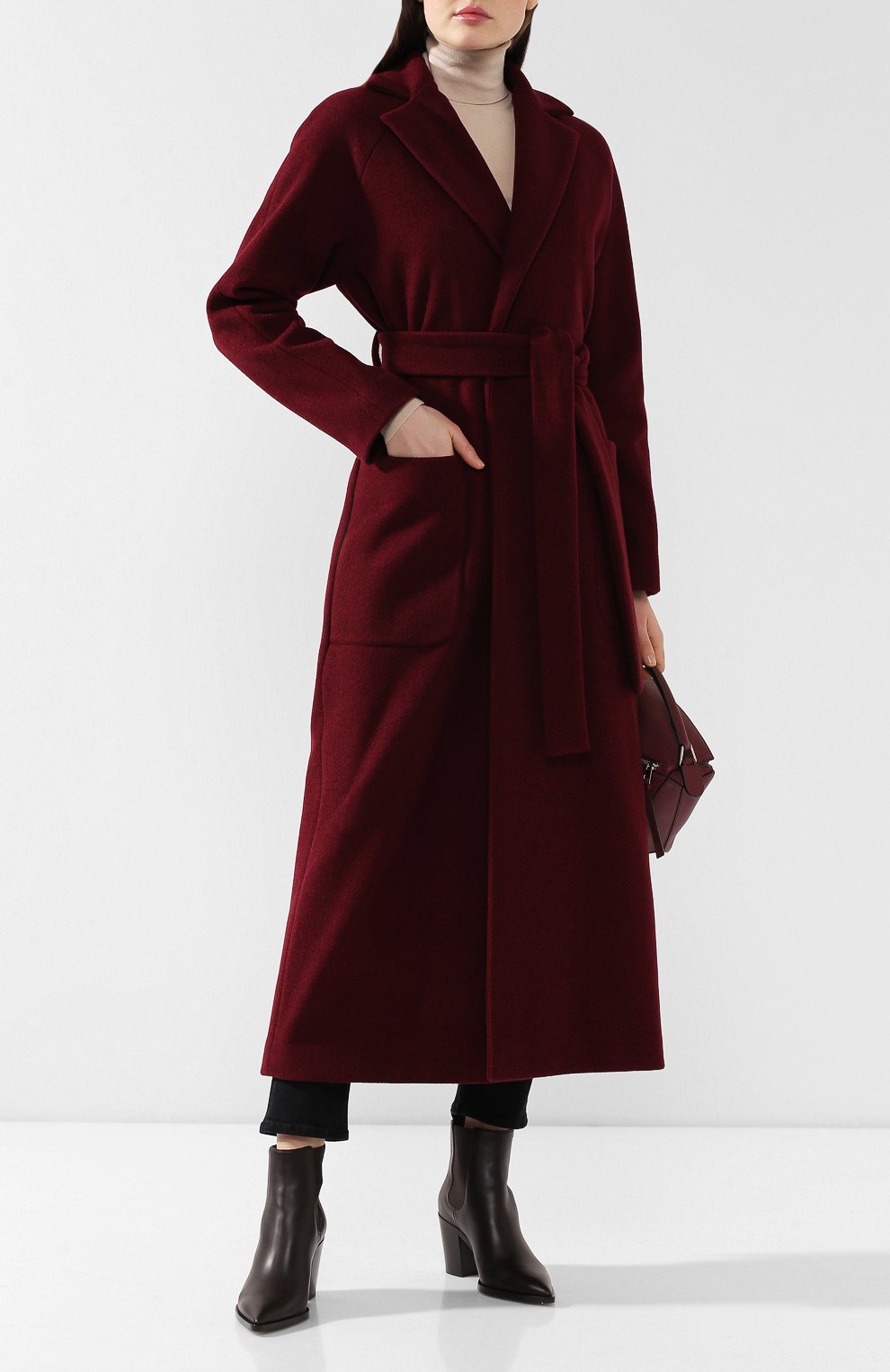 Пальто с поясом TEREKHOV GIRL, арт. 2CT013/8166.616/W20, фото 2