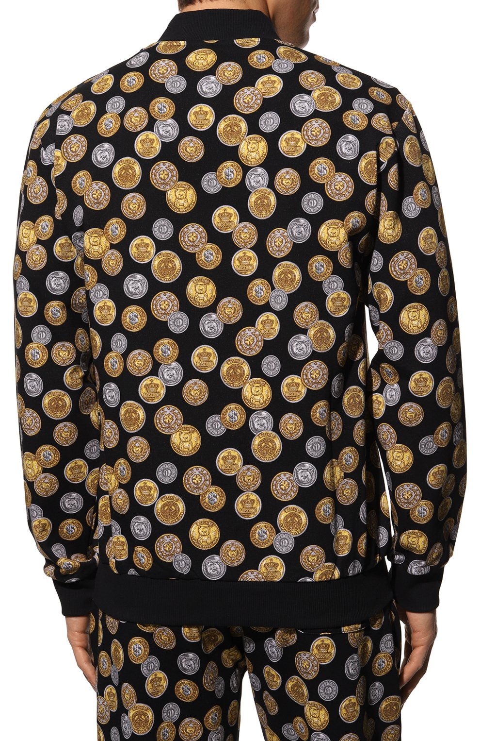 Хлопковый свитшот MOSCHINO, арт. A1727/8130, фото 4