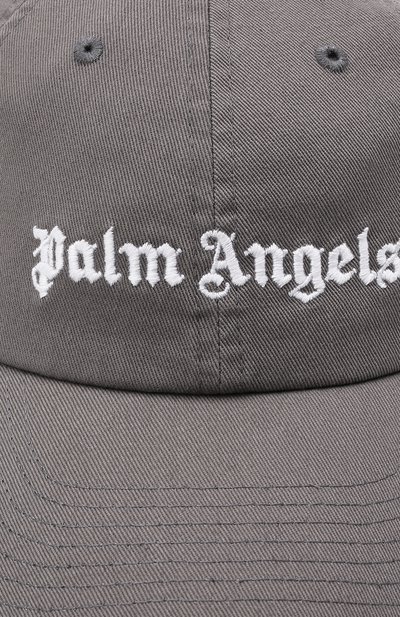 Хлопковая бейсболка PALM ANGELS, арт. PMLB003F21FAB0020901, фото 4