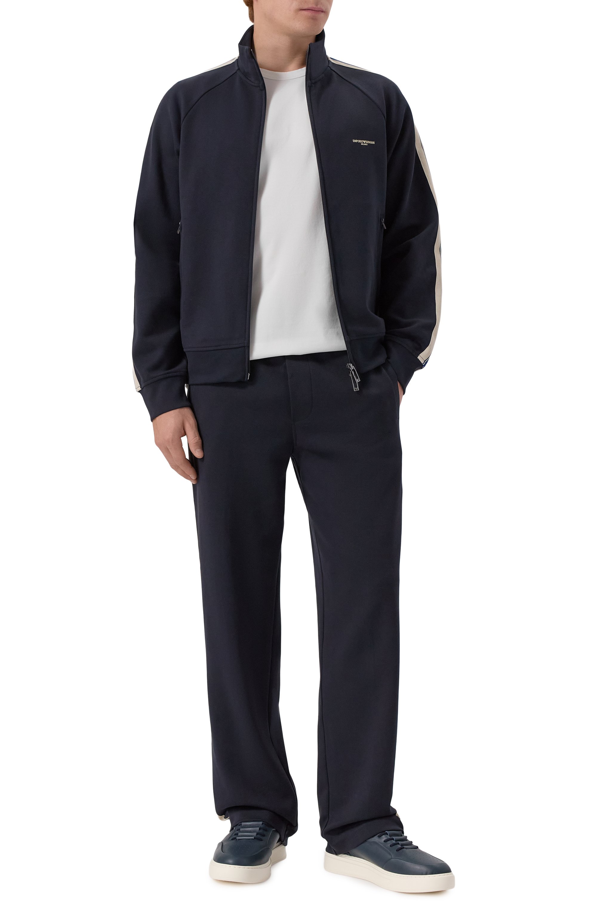 Хлопковая футболка C.P. COMPANY, арт. 19CLTS054A006370W, фото 2