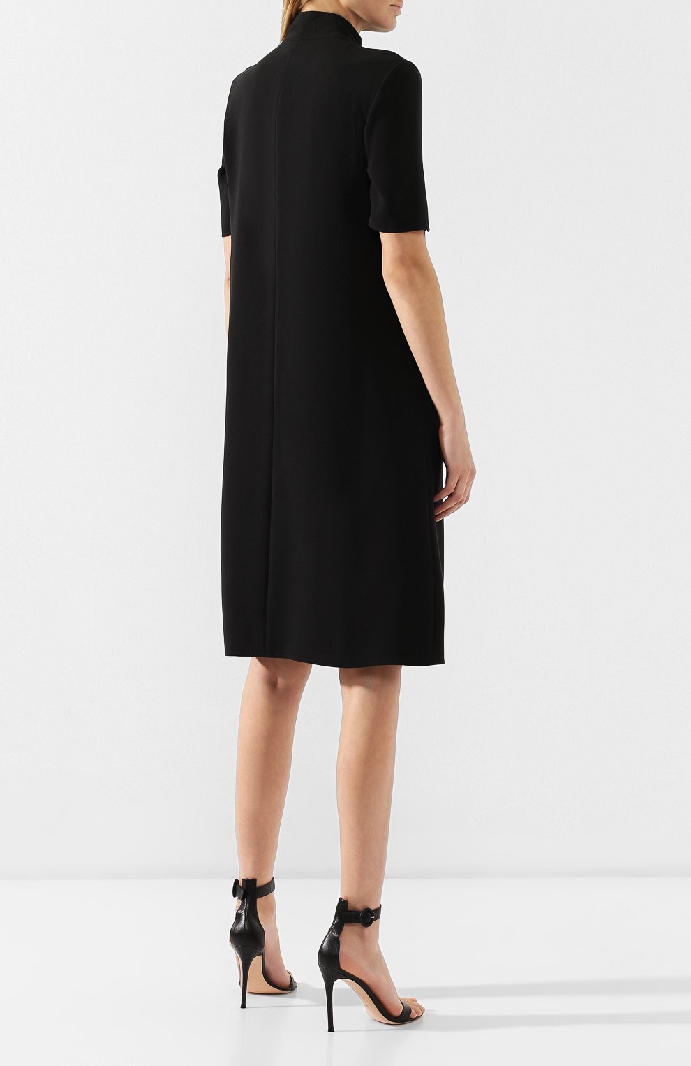 Платье с воротником аскот BOSS, арт. 50406202, фото 4