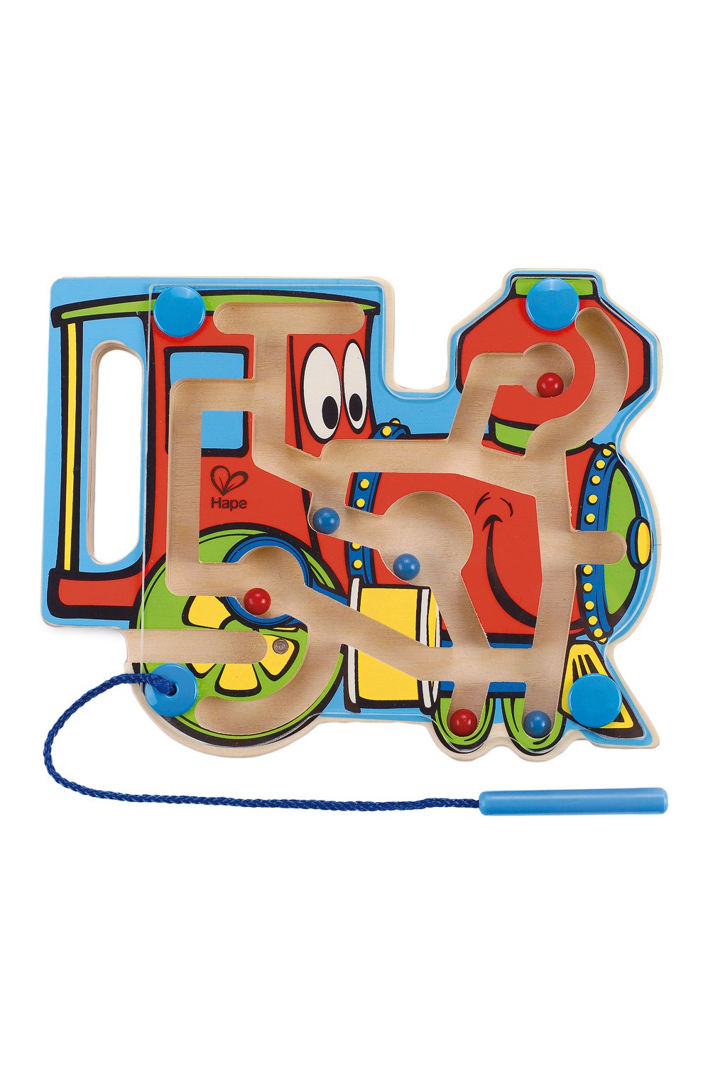 Развивающая игрушка лабиринт паровоз HAPE, арт. E1701_HP, фото 1