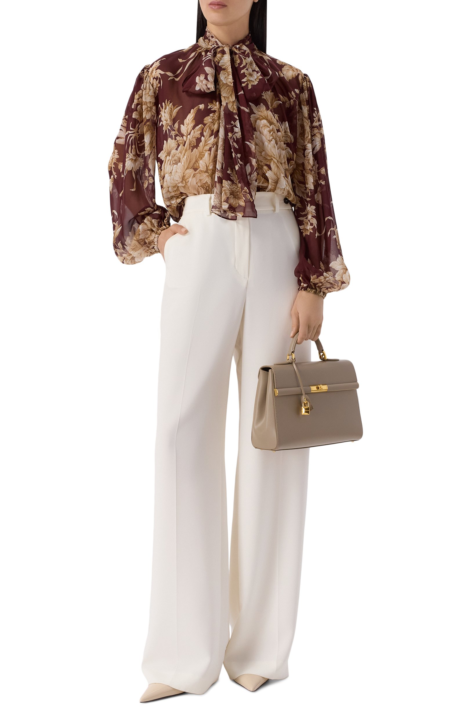 Сумка marlene DOLCE & GABBANA бежевого цвета по цене 357500 руб., арт. BB7932/A3G19, фото 3 Сумка marlene DOLCE & GABBANA, арт. BB7932/A3G19, фото 3