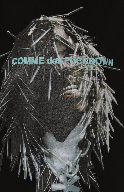 Хлопковая футболка Comme des Fuckdown CFABW00125 Чёрный  CFABW00125 Фото 5